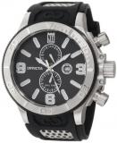 Jason Taylor for Invicta Collection 13687 Black Mother-Of-Pearl Dial Black Polyurethane Watch