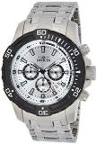 Invicta Men's Pro Diver Quartz Watch with Stainless-Steel Strap, Silver, 26 (Model: 24854)