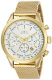 Invicta Men's Speedway Quartz Watch with Stainless Steel Strap, Gold, 22 (Model: 25225)