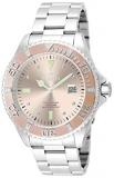 Invicta Men's Pro Diver Quartz Watch with Stainless Steel Strap, Silver, 22 (Model: 17309)