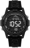 Guess Men's Charge U1299G1 Black Silicone Quartz Fashion Watch