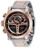 Invicta Men's S1 Rally Quartz Watch with Stainless Steel Strap, Two Tone, 24 (Model: 30579)