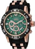 Invicta Men's Pro Diver Stainless Steel Quartz Diving Watch with Polyurethane Strap, Two Tone, 26 (Model: 23712)