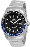 Invicta Men's Pro Diver Quartz Watch with Stainless-Steel Strap, Silver, 22 (Model: 25821)