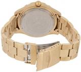 Invicta Men's Pro Diver Quartz Watch with Stainless-Steel Strap, Gold, 9 (Model: 25810)