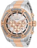 Invicta Men's Bolt Quartz Watch with Stainless Steel Strap, Two Tone, 26 (Model: 31438)