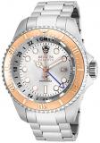 Invicta Men's 16964 Reserve Hydromax Analog-Display Swiss Quartz Silver-Tone Wat...