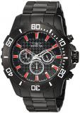 Invicta Men's Pro Diver Analog-Quartz Watch with Two-Tone-Stainless-Steel Strap, Black, 10 (Model: 22549)