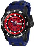 Invicta 25699 Marvel - Spiderman Men's Wrist Watch Stainless Steel Quartz Red Dial