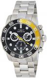 Invicta Men's 21553 Pro Diver Analog Display Swiss Quartz Silver Watch