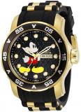 Invicta Disney Limited Edition Men 48mm Stainless Steel Gold Black dial Quartz, 30766