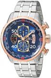 Invicta Men's 17203 AVIATOR Stainless Steel and 18k Rose Gold Ion-Plated Watch