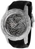 Invicta Men's S1 Rally Stainless Steel Automatic-self-Wind Watch with Silicone Strap, Black, 26 (Model: 26425)
