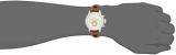 Invicta Men's 16010 S1 "Rally" Stainless Steel Watch with Brown Leather Band