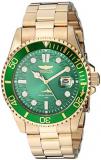 Invicta Men's Pro Diver Quartz Watch with Stainless Steel Strap, Gold, 22 (Model: 30027)