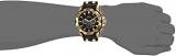 Invicta Men's Pro Diver Stainless Steel Quartz Watch with Silicone Strap, Black, 25 (Model: 22340)