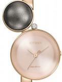 Citizen EW5493-85X Women's Stainless Steel Rose Gold Bracelet Band Rose Gold Dial Smart Watch