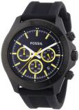Fossil - Retro Traveler Chronograph Silicone - Black - CH2870