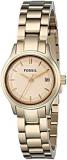 Fossil Women's ES3166 Archival Mini Stainless Steel Gold-Tone Watch