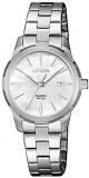 Citizen Women's Elegance EU6070-51D Silver Stainless-Steel Japanese Quartz Fashi...