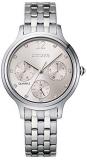 Citizen Women's Quartz Stainless Steel Strap, Silver, 14 Casual Watch (Model: ED8180-52X)