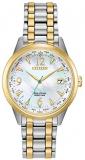 Citizen Women's Eco-Drive Watch with Stainless Steel Strap, Multicolor, 17 (Mode...
