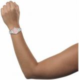 Ladies' Citizen Eco-Drive Silhouette Crystal Pink Dial Watch FE1140-86X