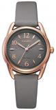 Citizen Women's Drive Stainless Steel Quartz Leather Calfskin Strap, Gray, 14 Casual Watch (Model: FE1218-05H)