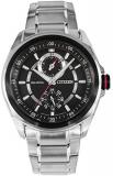 Citizen Men's Eco-Drive Stainless Steel Bracelet Watch 41mm BU3004-89E