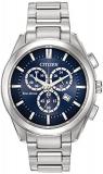 Citizen Men's Eco Drive Sport Blue Stainless Steel Watch