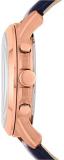 Fossil Mens Chronograph Quartz Watch with Leather Strap FS4835IE