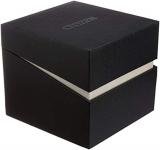 Citizen Men's BJ6501-01E Grey Leather Eco-Drive Dress Watch