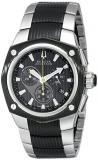 Bulova Men's 65B123 ccutron Analog Quartz Black Watch