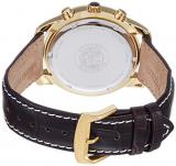 Citizen Eco-Drive Chronograph Perpetual Calendar Alarm Black Dial Leather Men's Watch BL5472-01E