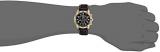 Citizen Eco-Drive Chronograph Perpetual Calendar Alarm Black Dial Leather Men's Watch BL5472-01E
