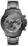 Fossil Bannon Multifunction Smoke Stainless Steel Watch BQ2491