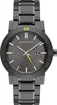 Burberry Black Dial Stainless Steel Quartz Men's Watch BU9340