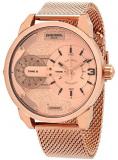 Diesel Men's Mini Daddy Three-Hand Rose Gold-Tone Stainless Steel Watch DZ5600