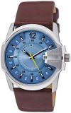 Diesel Men's M-WAT-1126 DZ1399 Brown Leather Strap Calfskin Watch