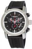 Burberry Men's BU7700 Endurance Black Chronograph Dial Rubber Strap Watch