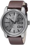 Diesel Men's DZ1467 Double Down Analog Display Analog Quartz Brown Watch