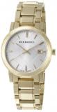 Burberry Men's BU9003 Large Check Goldtone Stainless Steel Bracelet Watch