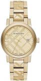 Burberry Unisex Swiss Gold Ion-Plated Stainless Steel Bracelet Watch 38mm BU9038