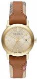 Burberry The City Haymarket Check Leather Ladies Watch BU9133