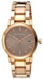 Burberry Women's BU9005 Large Check Rosetone Stainless Steel Bracelet Watch