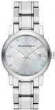 Burberry Diamond Accent Stainless Steel Ladies Watch BU9125