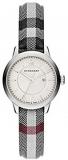 Women's Swiss Stone Check Fabric Strap Watch 32mm BU10103