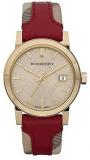 BURBERRY BU9111 Women's Watch with Leather Strap