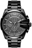 Diesel Men's DZ4355 Mega Chief Black Ip Watch