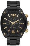 Diesel Men's Overflow Stainless Steel Chronograph Quartz Watch